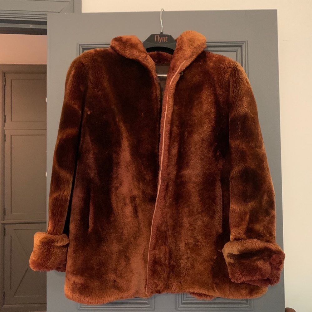 Vintage Faux Fur Teddy Jacket